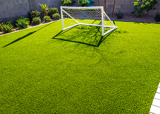 artificial turf installation